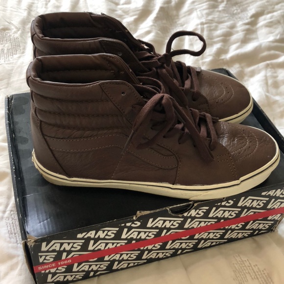 Vans Other - Vans old skool chocolate leather 10